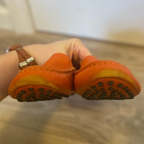 M. Gemi Orange Driving Loafer - Picture 9 of 9
